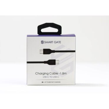 Smart Gate Cable  PVC USB-C to USB-C Fast 1.8m Black
