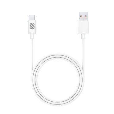 Smart Gate Cable PVC 2-in-1 USB & Type-C to Type-C Fast Shielded White