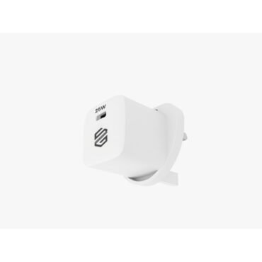 Smart Gate Wall Charger 25W 1 Port USB-C PD 3-PIN White