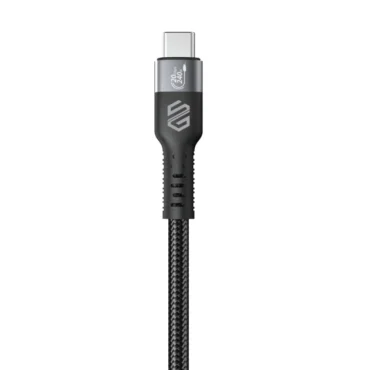 Smart Gate Cable SGCA-240BCC180B braided Aluminum USB-C to USB-C 240W 20GB/sec 8K 60Hz 1.8m Black